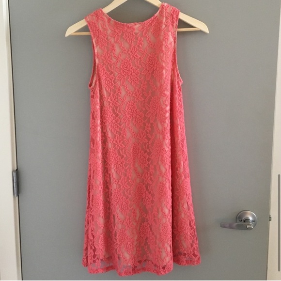 Socialite Dresses & Skirts - Socialite Pink Lace Dress
